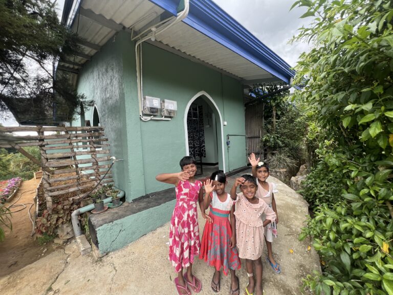 waving in front of MCH